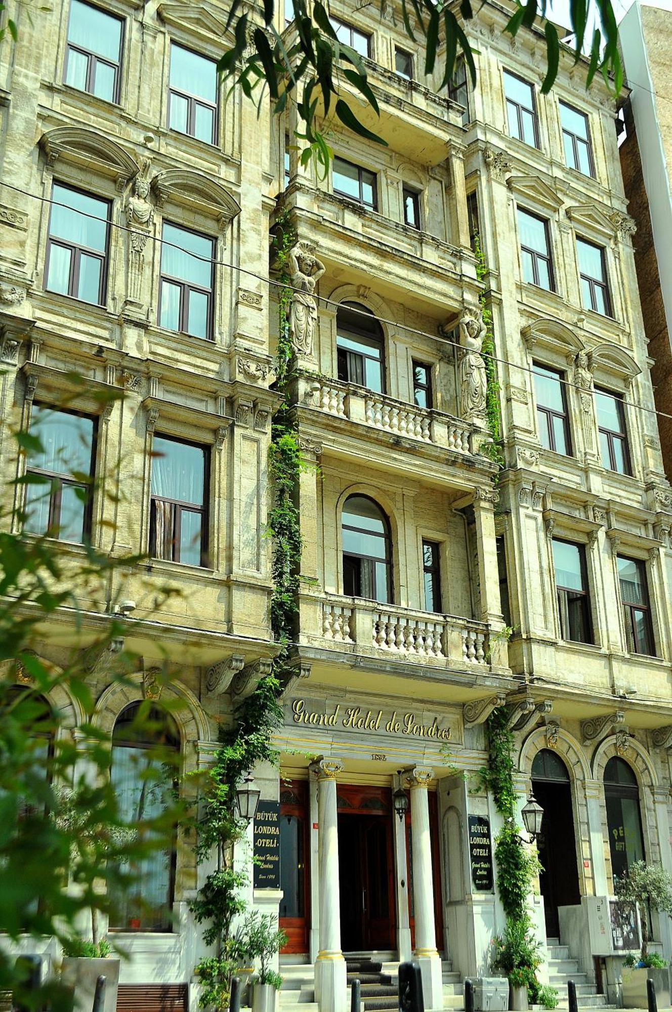 Grand Hotel De Londres Istanbul Exteriör bild