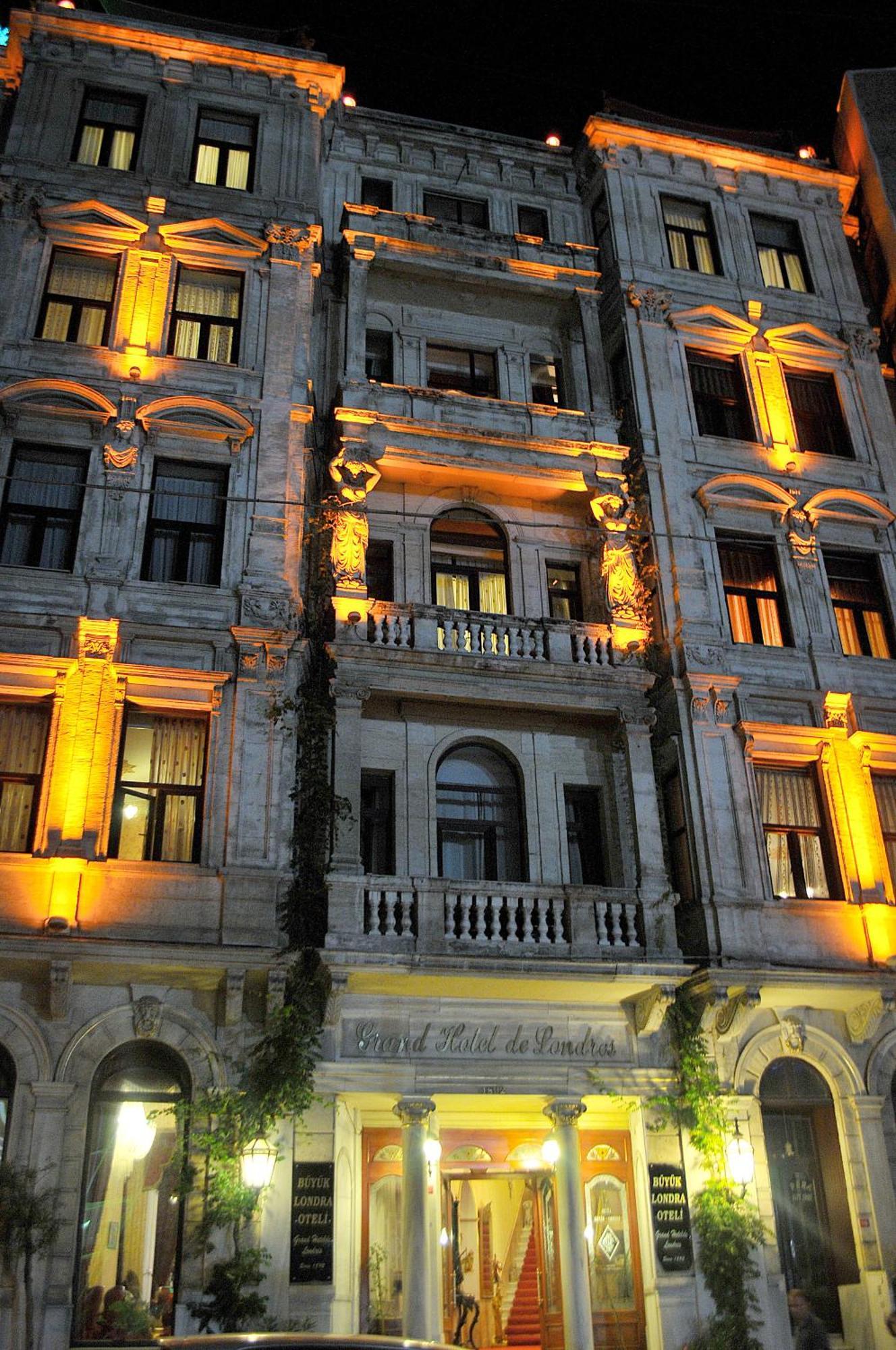 Grand Hotel De Londres Istanbul Exteriör bild